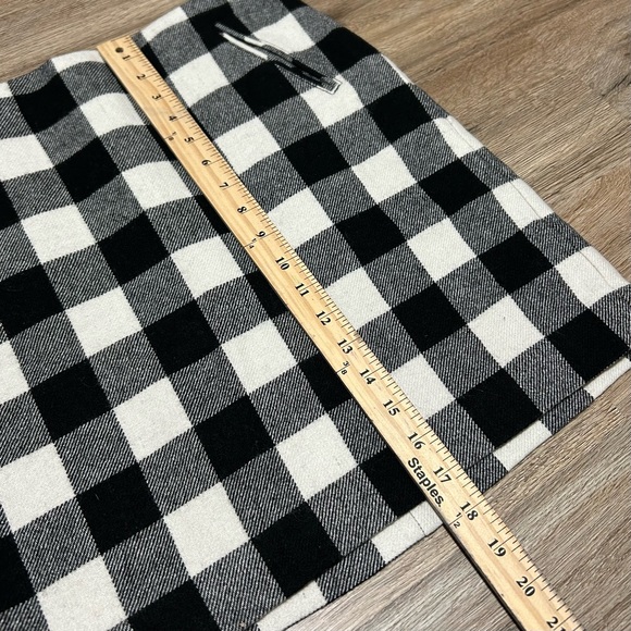 Talbots | Bold Buffalo Plaid A-Line Skirt - Picture 15 of 15